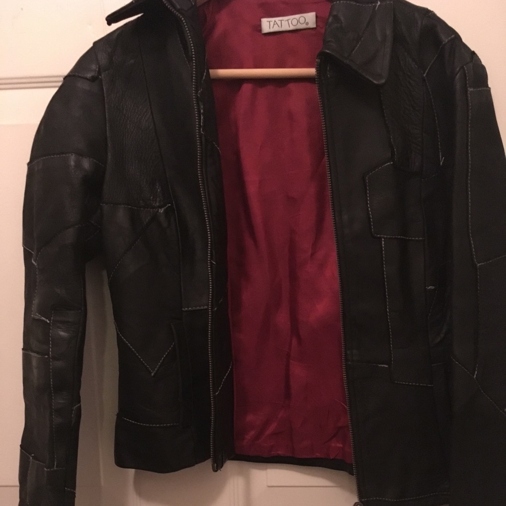 Leather jacket